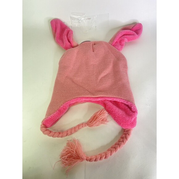 A Christmas Story Deranged Easter Bunny Pink Laplander Beanie Cap Hat Adult - Picture 3 of 7